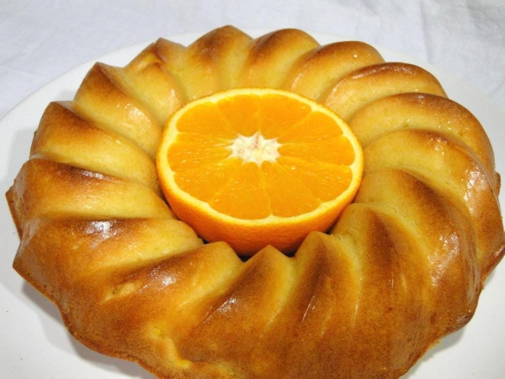 tarta de naranja